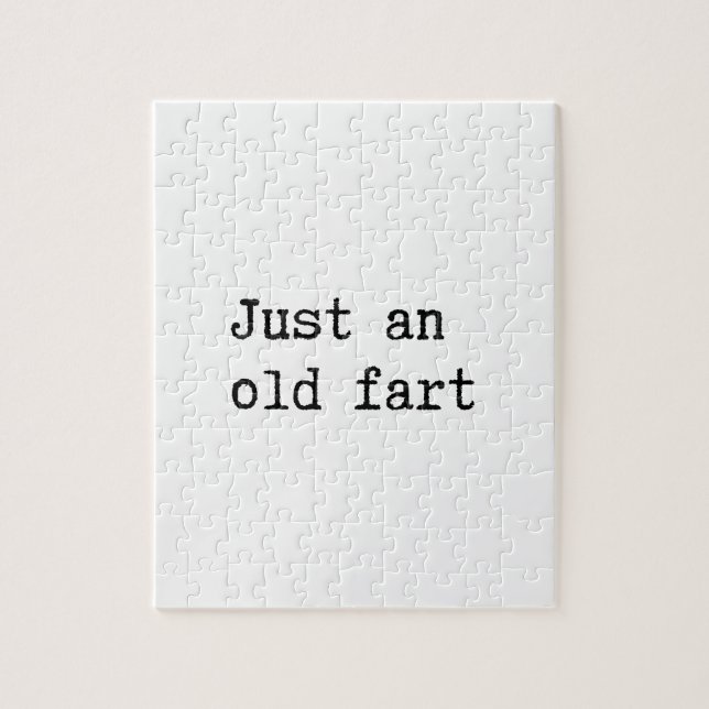 Quebra-cabeça Apenas Um Antigo Fart (Vertical)