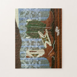 Quebra-cabeça Após a dança do rodeio