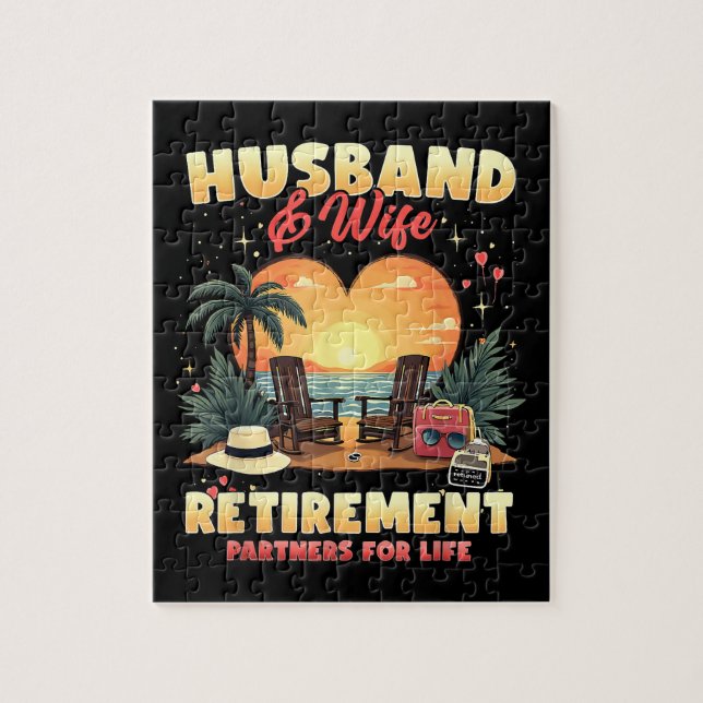 Quebra-cabeça Aposentadoria de Marido e Mulher (Vertical)