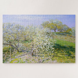 Quebra-cabeça Apple Trees in Bloom (por Claude Monet)
