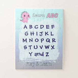 Quebra-cabeça Aprenda ABC Jogo e Aprenda Puzzle