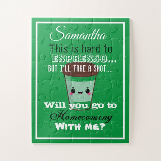 Quebra-cabeça Apresentação ou Proposta de Baile de formatura (Vertical)