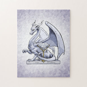 Quebra-cabeça April Birthstone Dragon: Diamond