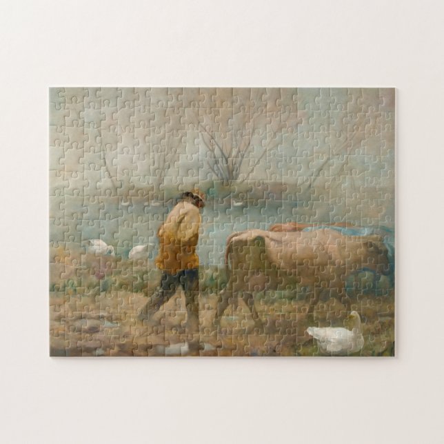 Quebra-cabeça April Rain de Newell Convers Wyeth (Horizontal)