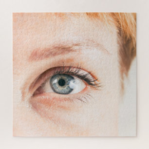 Quebra-cabeça Aproximação dos olhos humanos