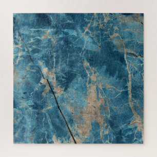 Quebra-cabeça Aqua Onyx Marble: Design de alta resolução.