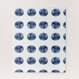 Quebra-cabeça Aquamarine Gemstone Sky Blue