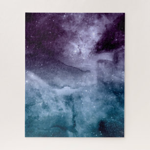 Quebra-cabeça Aquarela e desenho abstrato nebuloso