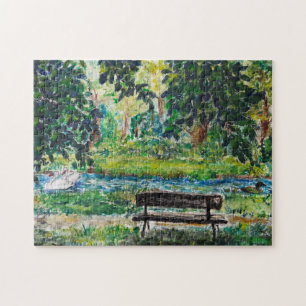 Quebra-cabeça Aquarela - Nosso Bench - Escolher Tamanho