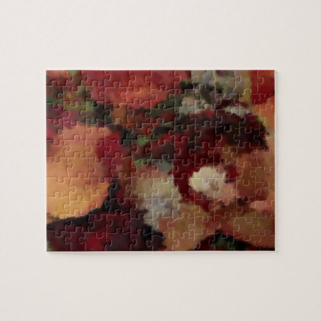 Quebra-cabeça Aquarelas do outono (Horizontal)