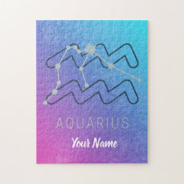 Quebra-cabeça Aquarius Zodiac - Sinal de Estrela - Constelação d
