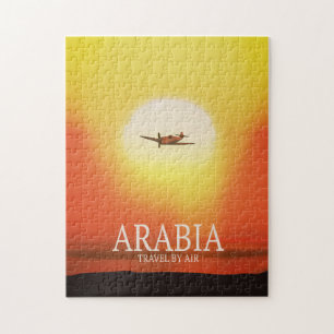Quebra-cabeça Arábia "Viagem de Avião"
