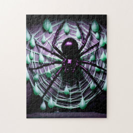 Quebra-cabeça Aranha Negra Gigante Horrível!