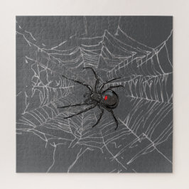 Quebra-cabeça Aranha-Viúva Negra E Arte De Desenho-Da-Aranha
