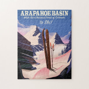Quebra-cabeça Arapahoe Basin, White River National Forest Ski