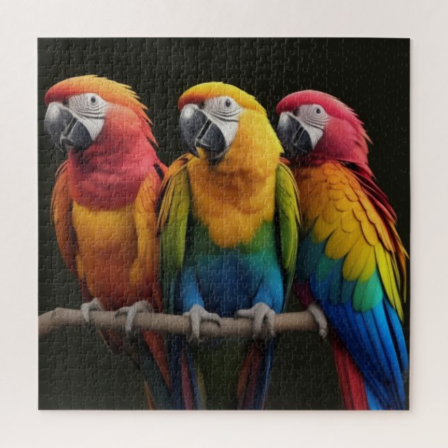 Quebra-cabeça Arara (Vertical)