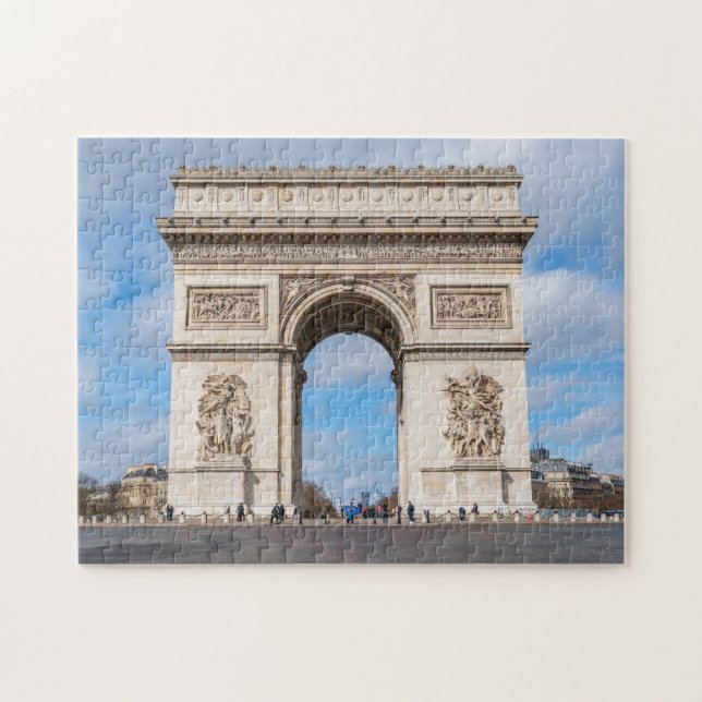 Quebra-cabeça Arc de Triomphe em Paris, França (Horizontal)