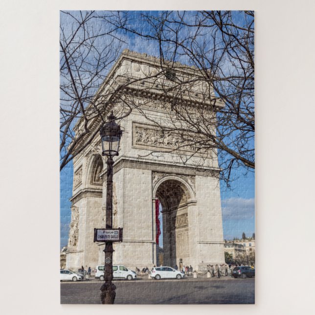 Quebra-cabeça Arc de Triomphe em Paris, França (Vertical)