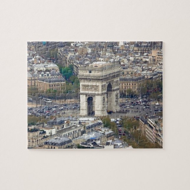 Quebra-cabeça Arc de Triomphe Paris França (Horizontal)