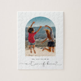 Quebra-cabeça Arch frame será minha matrona de honra quebra-cabe