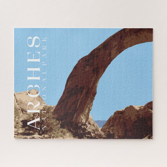 Quebra-cabeça Arches Jigsee Quebra-cabeça, Parque Nacional (Horizontal)