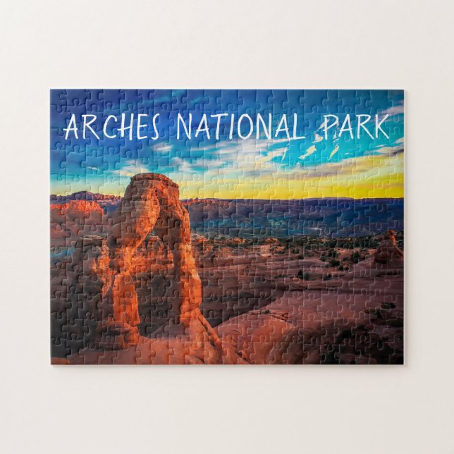 Quebra-cabeça Arches National Park Utah Souvenir Viagem (Horizontal)