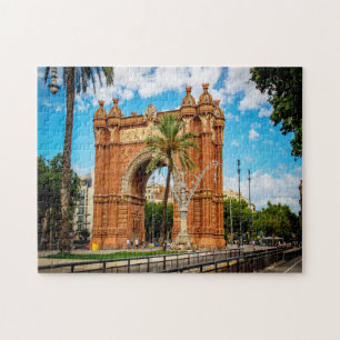 Quebra-cabeça Arco de Triunfo Barcelona.