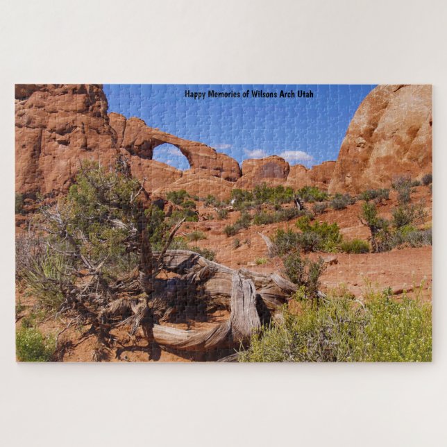 Quebra-cabeça Arco de Wilsons Utah (Horizontal)