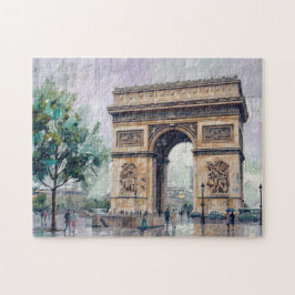 Quebra-cabeça Arco do Triunfo, Paris, França