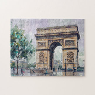 Quebra-cabeça Arco do Triunfo, Paris, França