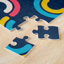 Quebra-cabeça Arco-Íris Curvo