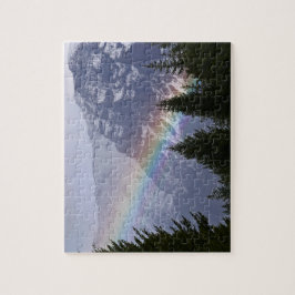 Quebra-cabeça Arco-íris no Parque Nacional Glacier - Montanhas