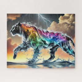 Quebra-cabeça Arco-Íris Tigre-Águas