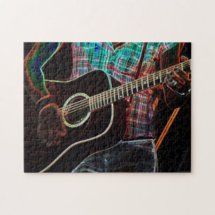 Quebra-cabeça Arco-jp de guitarra 1