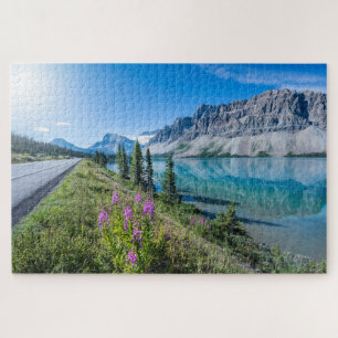 Quebra-cabeça Arco Lake Banff Parque Nacional do Canadá Viagem