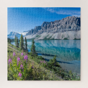 Quebra-cabeça Arco Lake Banff Parque Nacional do Canadá Viagem