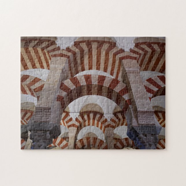 Quebra-cabeça Arcos de ouro - Estilo Córdova (Horizontal)