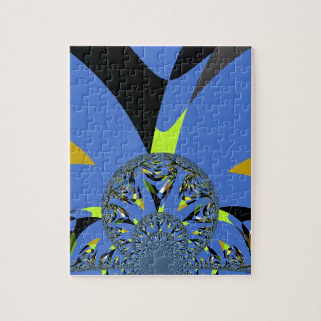 Quebra-cabeça Arcos legal com Esferas Fractais Design de Arte (Vertical)