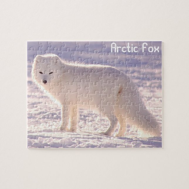 Quebra-cabeça Arctic fox (Horizontal)