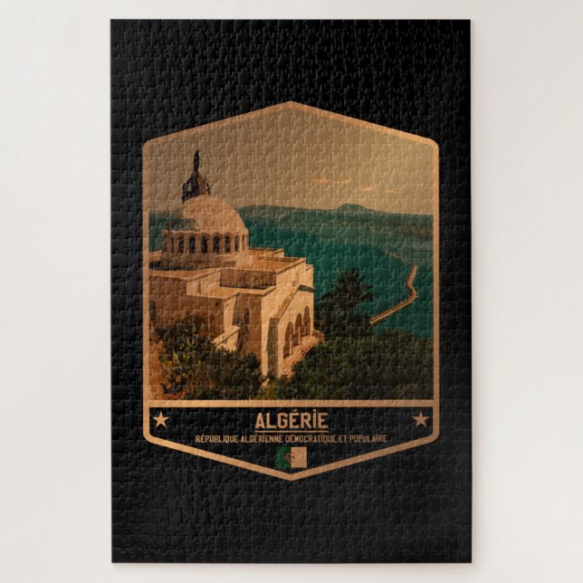 Quebra-cabeça Argélia (Vertical)