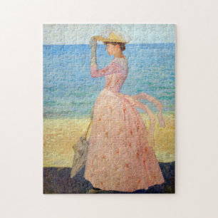 Quebra-cabeça Aristide Maillol - Mulher com Guarda-Sol