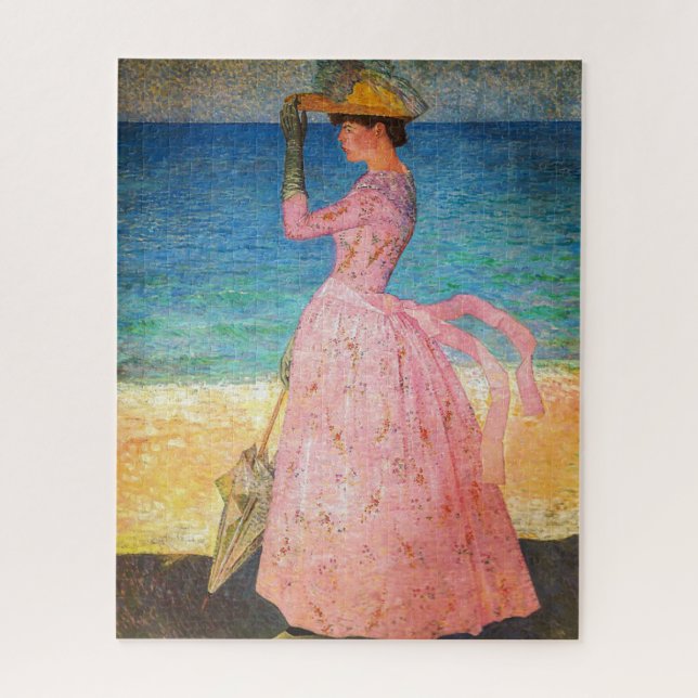 Quebra-cabeça Aristide Maillol - "Mulher com Parasol" (Vertical)