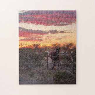 Quebra-cabeça Arizona Cavalo Sol