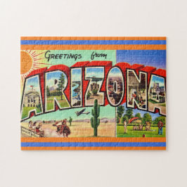 Quebra-cabeça Arizona Greeting Postcard