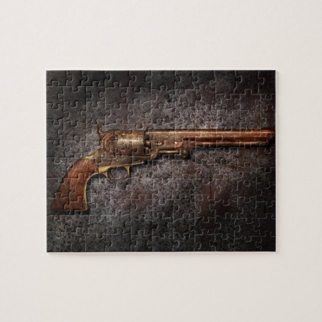 Quebra-cabeça Arma - Modelo 1851 - Revólver Calibre 36 (Horizontal)