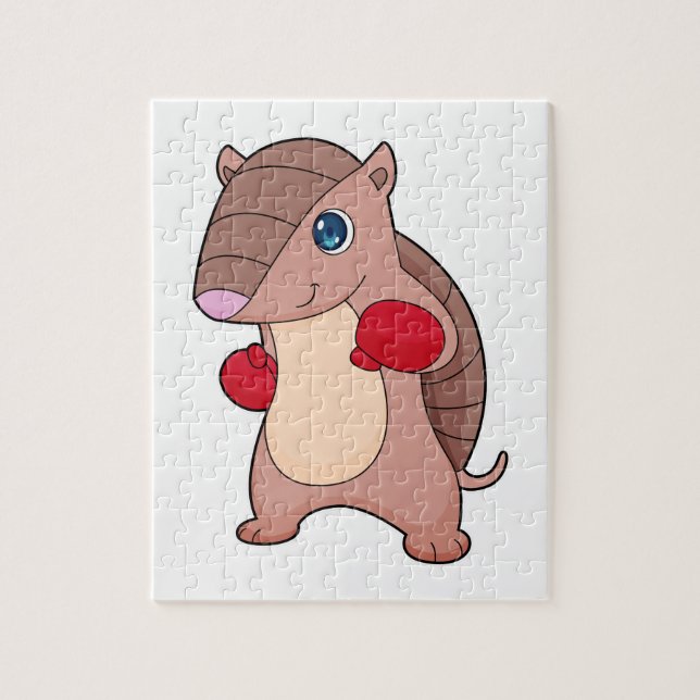 Quebra-cabeça Armadillo Boxer Boxer Luvas (Vertical)