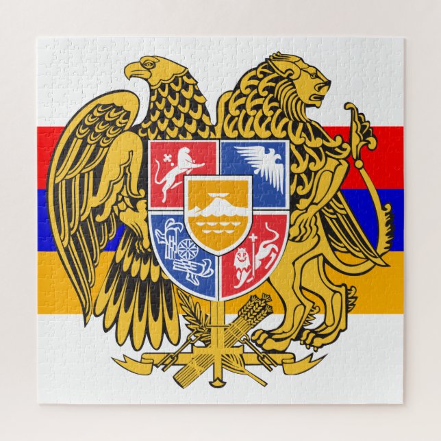 Quebra-cabeça armenia emblem (Vertical)