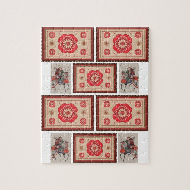 Quebra-cabeça Armor Japonês (Vertical)