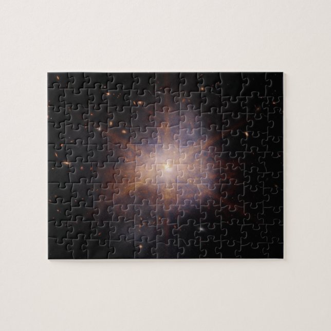 Quebra-cabeça Arp 220 WEBB TELESCOPES Galaxy Interações (Horizontal)