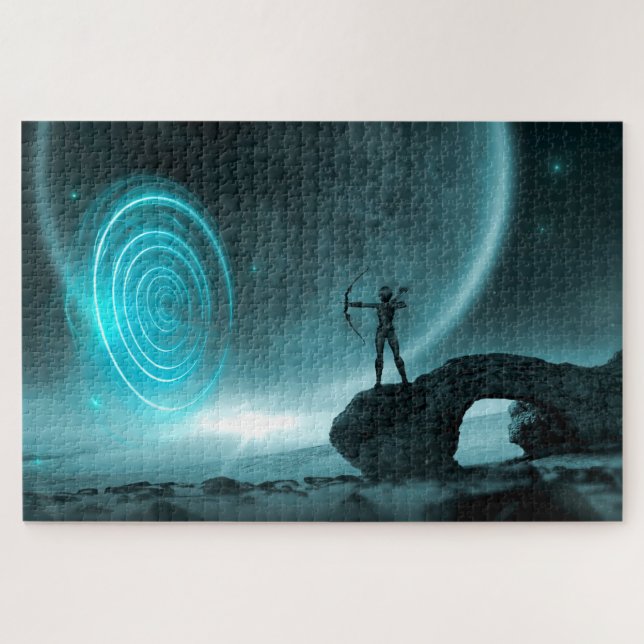 Quebra-cabeça Arqueiro estrangeiro (Horizontal)